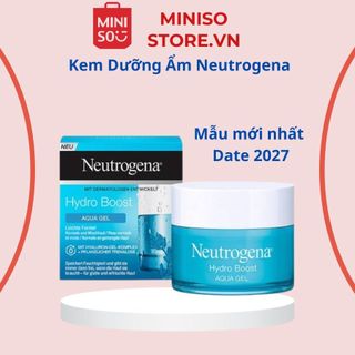  Kem Dưỡng Da Neutrogena Aqua Gel 50ml mẫu mới ko nắp thấm nhanh không gây nhờn phù hợp mọi loại da 