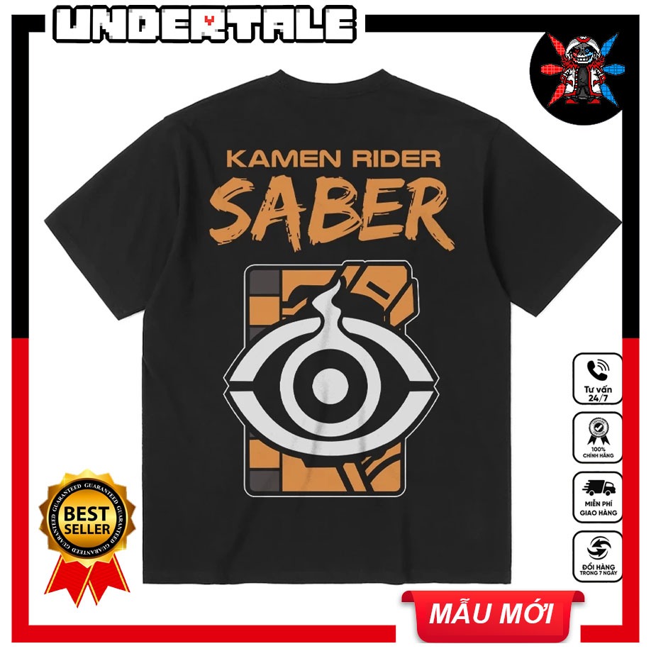 Áo thun Unisex Kamen Rider SABER Ghost Ijinroku | KAMEN RIDER STORE