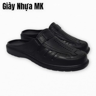 Dép sục lười DUWA sl062 bít mũi nam siêu nhẹ siêu bền đi mưa đi làm đi chơi đi học