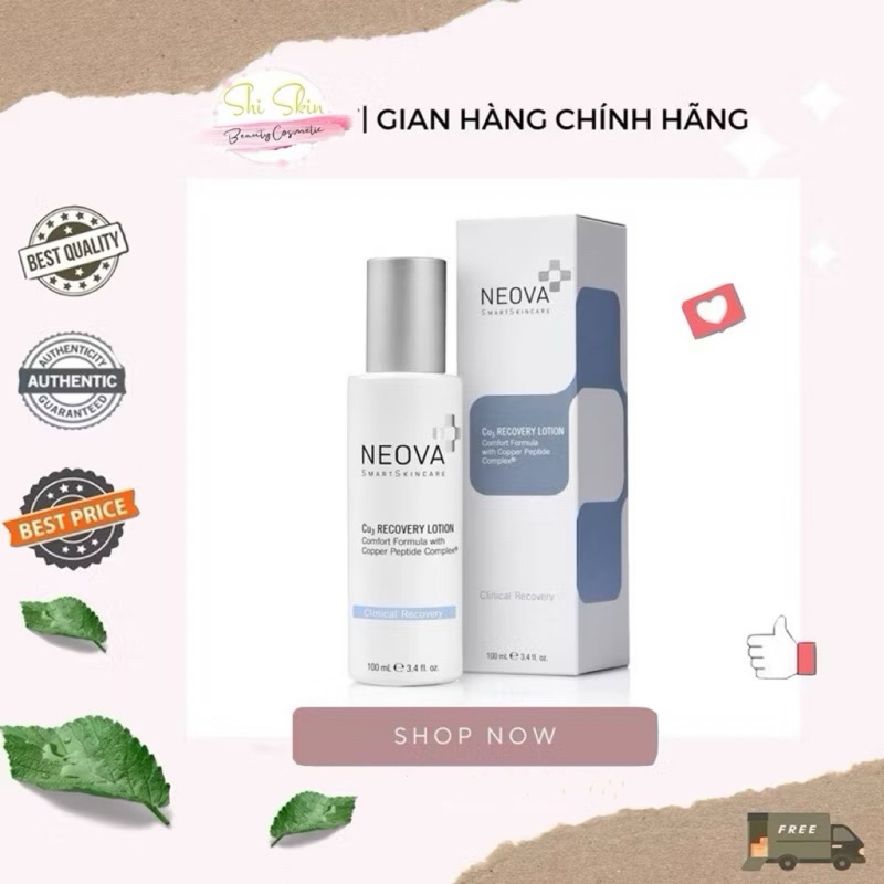 Sữa dưỡng peptide đồng phục hồi da tổn thương Neova Cu3 Recovery Lotion 100ml