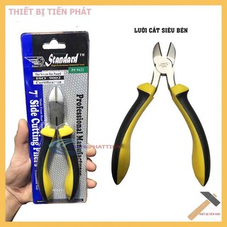 Kìm Cắt Standard 7'' Lưỡi Siêu Bén Cán Vàng Đen P#9422 Cao Cấp