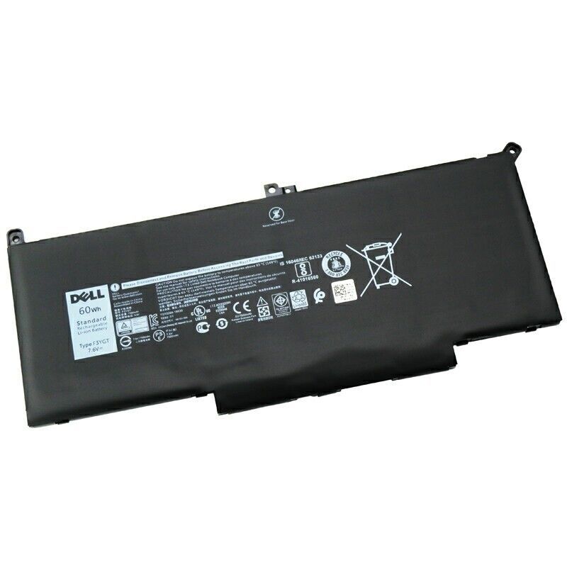 💖 Pin Battery Laptop Dell Latitude 12 7280 7480 F3YGT new original