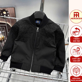 Áo Khoác Bomber Bé Trai Philipp Plein Thêu Hổ Siêu chất - Áo Khoác Bomber Bé Trai Philipp Plein Thêu Hổ_14086