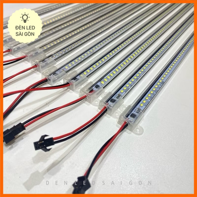 Led thanh 220v độ dài 50cm, 30cm siêu sáng