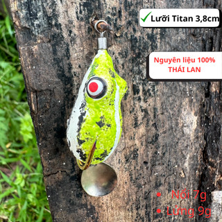 Nhái hơi chàng hiu câu lure, câu cá lóc, cá nheo, siêu bén cá, giá siêu rẻ