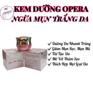 Kem dưỡng trắng da ngừa mụn Opera