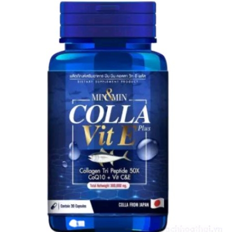 vıên uốnǥ rắŉg da chắc khỏe móng ṫóc Min&Min Colla Vit E Plus