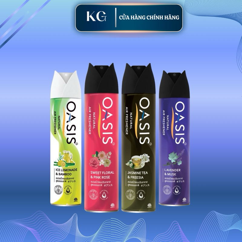 << Đủ mùi >> Xịt phòng OASIS Natural 150ml