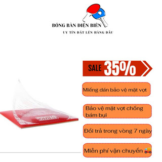 miếng dán mặt vợt bóng bàn độ cứng cao bảo vệ mặt vợt chống bám bụi