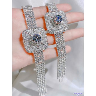 ❤️SẴN❤️Vòng tay lắc tay bản to bạc xi bạch kim siêu sáng cz thuỵ sĩ