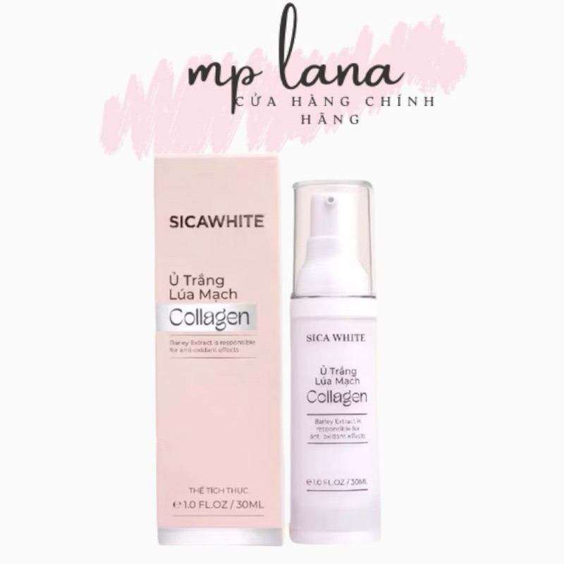 Ủ TRẮNG LÚA MẠCH COLLAGEN SICAWHITE