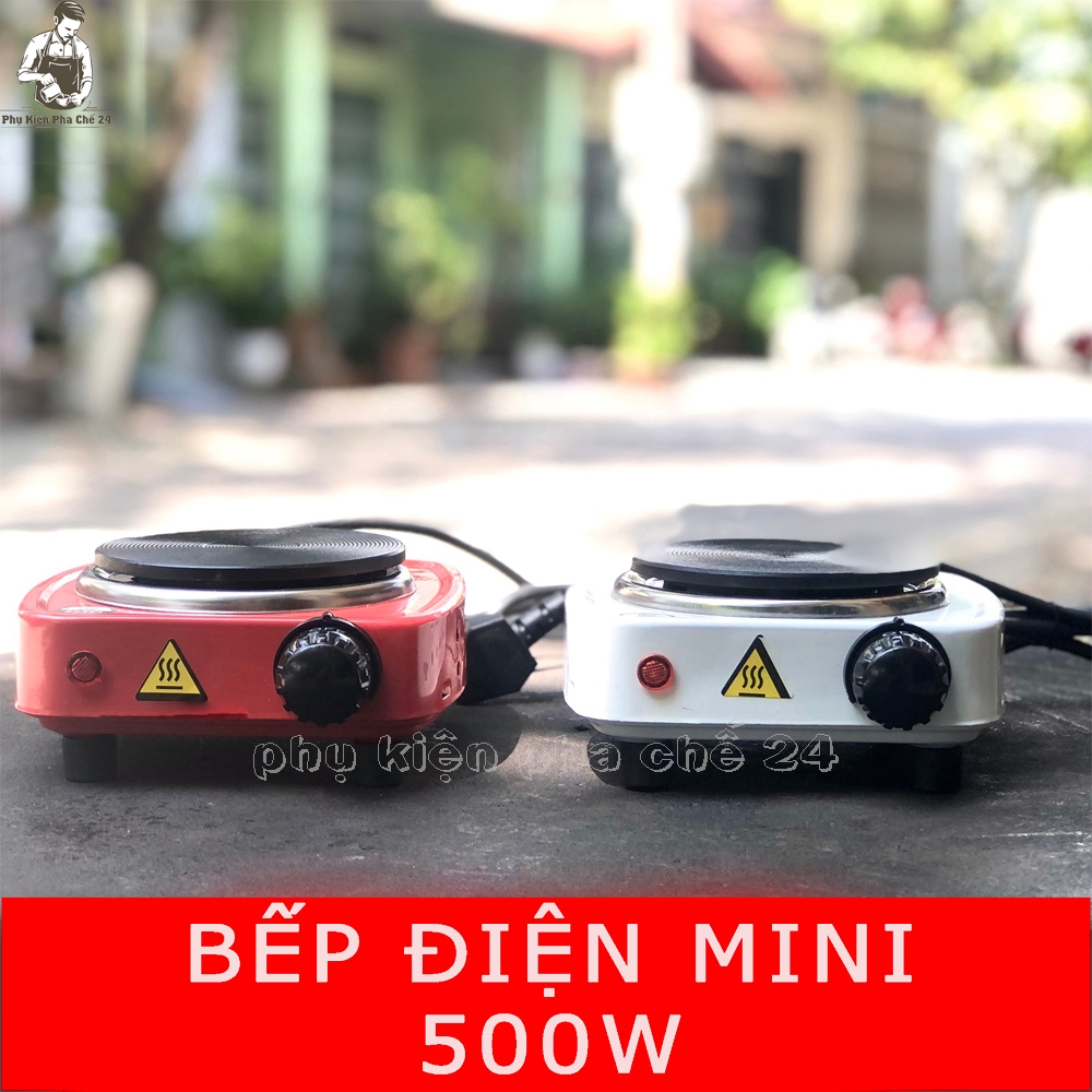 Bếp Điện Mini 500W, Bếp Pha Trà, Bếp Pha Cà Phê