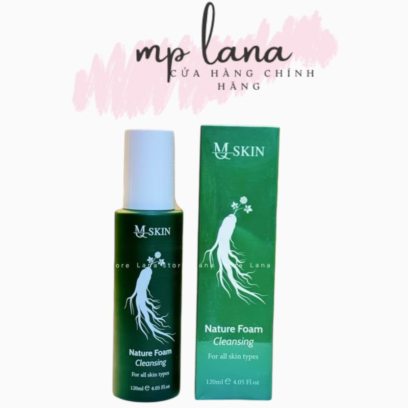 sửa rửa mặt nhân sâm Mqskin