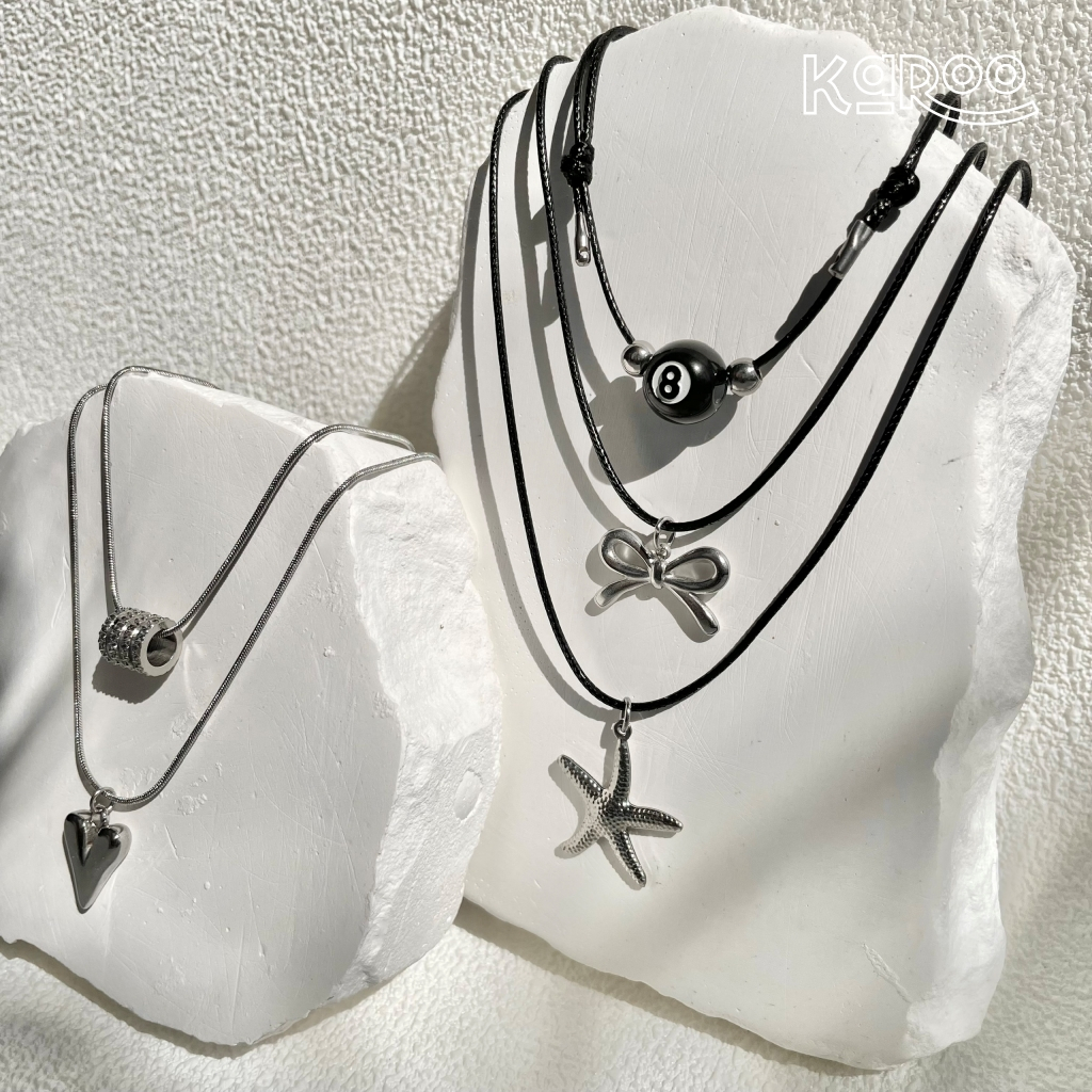 Vòng Cổ Thép Không Gỉ KAROO Anz