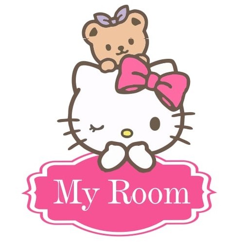 🌻DECAL BẢNG TÊN KITTY 1🎀 KITTY HOUSE
