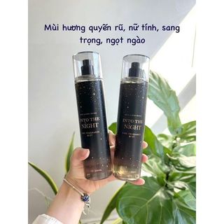 Xịt thơm Body mist Into The Night Bbw 236ml