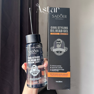 Gel vuốt tóc kèm lược 280ml, tạo kiểu nhanh, giữ nếp lâu cả ngày Sadoer