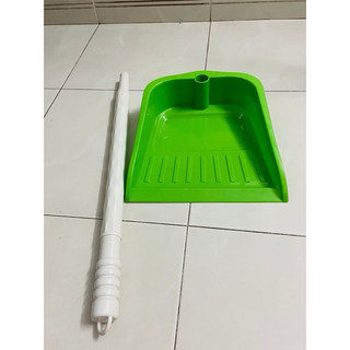 Chổi Ky Hốt Rác Cán Dài Loại Lớn - Sản Phẩm Vệ Sinh Văn Phòng, Nhựa Cứng Bền Chắc