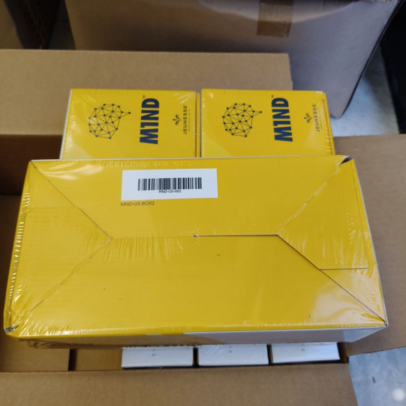 Dinh dưỡng M1ND Jeunesse ( hộp = 30 gói ). Tăng Cường Sức Khỏe Não Bộ  tăng trí nhớ.