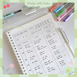 (A5) Sổ tay quản lý chi tiêu viết được trong 2 năm, thực hiện mục tiêu tiết kiệm của bạn CT1