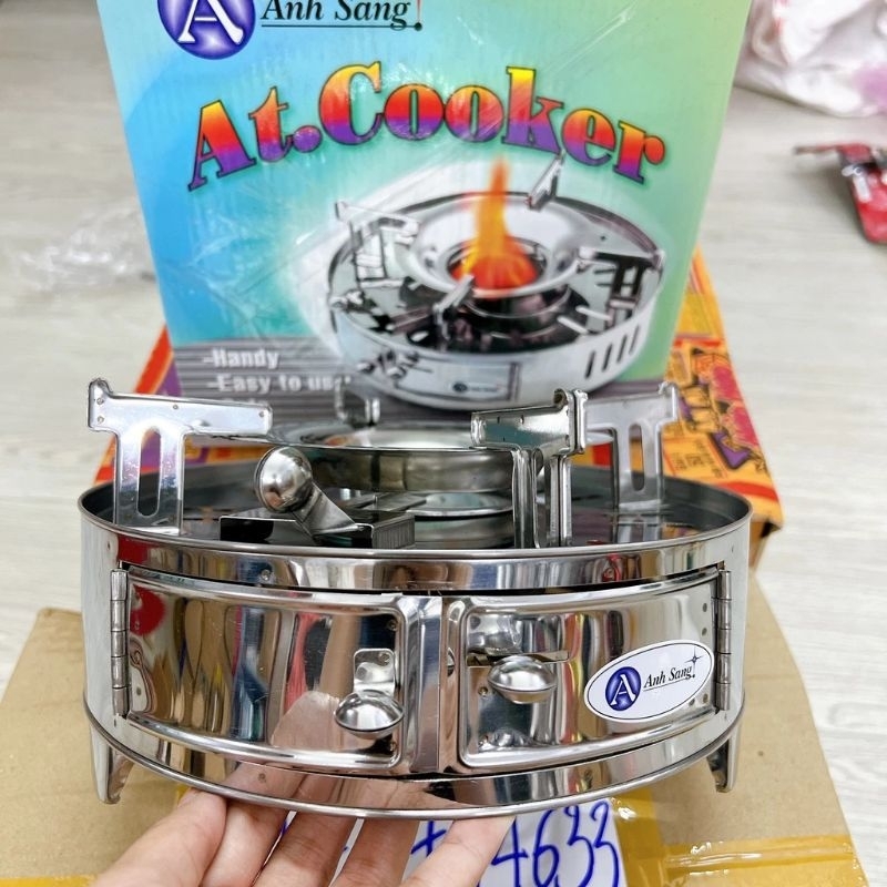 BẾP INOX ÁNH SÁNG CHẮN GIÓ CAO CẤP . BẾP INOX DU LICH