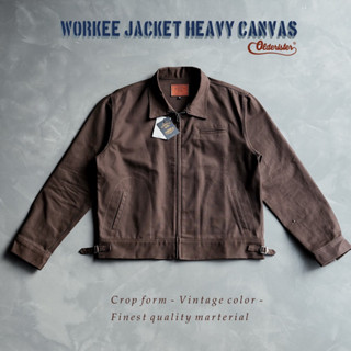  Áo Khoác Workee Jacket Crop - Heavy Canvas | Olderister - Workwear Style 