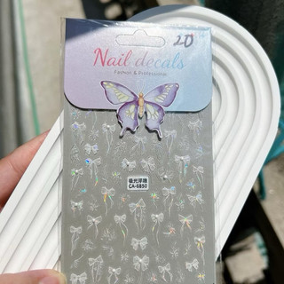 Sticker Miếng dán móng nail, trang trí móng tiện dụng