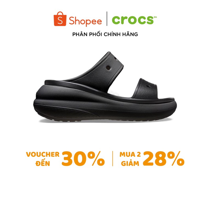 [ CHÍNH HÃNG ] DÉP SANDAL 𝖴𝖭𝖨𝖲𝖤𝖷 𝖢𝖱𝖮𝖢𝖲 CLASSIC CRUSH - BLACK