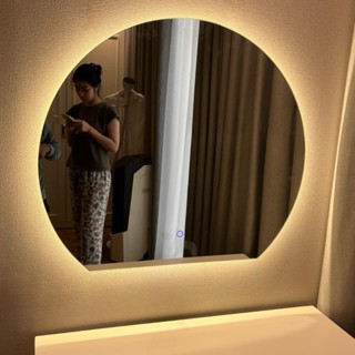 100x100cm Gương tròn đèn led AAArealhome TDN LH