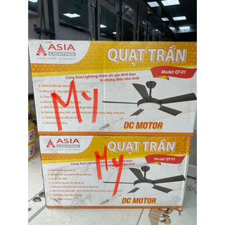 [Hàng Chính Hãng] Quạt trần cao cấp Asia QT01