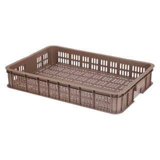 Sóng hở Nhựa Long Thành HS010-SH L610 x W420 x H100 ± 10mm - Màu pastel đựng thực phẩm, decor