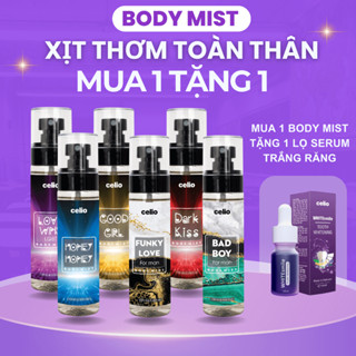 Body mist Nam Nữ MUA 1 TẶNG 1 Xịt Thơm Toàn Thân Lưu Hương 6 Giờ - Nước Hoa Đi Học Đi Chơi BODYMIST