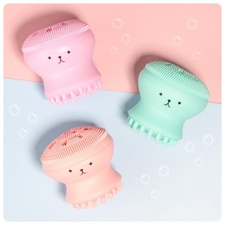  Cọ rửa mặt tiện lợi massage da mặt chất liệu silicon 