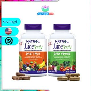 Viên uống bổ sung Vitamin từ rau củ quả Natrol JuiceFestiv Daily Fruit & Veggie 240 viên 