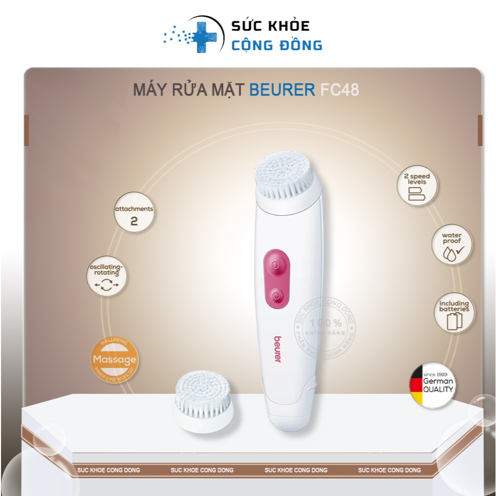 Máy Rửa Mặt Beurer FC48 ( Hàng Chính Hãng )