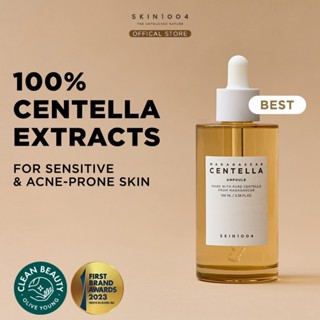 Serum Centella Rau Má Giảm Mụn, Phục Hồi Da Skin1004 Madagascar Centella Asiatica 100 Ampoule 100ml (spa)