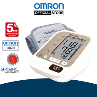[Sản Xuất Tại Nhật Bản] Máy đo huyết áp bắp tay Omron JPN600 | Màn Hình LCD , Cảm Biến Định Vị - Bảo Hành 5 Năm