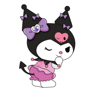 Sticker Kuromi Sanrio chống nước size lớn A4 trang trí đa năng TooYoo BK01246