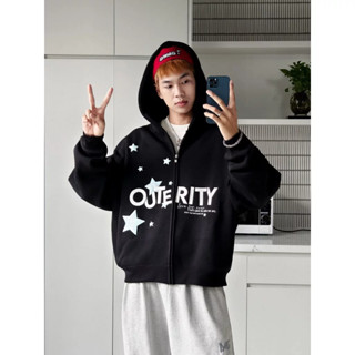 Áo Khoác Outerity Hoodie Blink Star | Mũ to dày dặn bigsize |  ÁO Hoodie  Localbrand unisex
