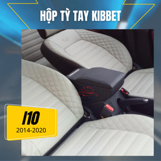 Hộp tỳ tay Kibbet cho i10 2014-2020☘️CÓ SẴN☘️loại 1490 không khoan vít - Không dùng chung với: Attrage, Livina, Rush...