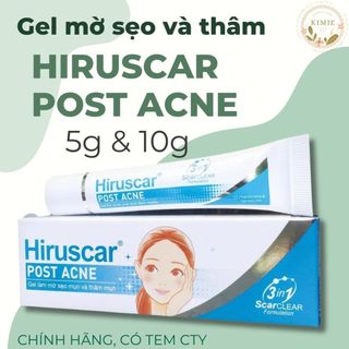   TEM CTY  Gel chăm sóc sẹo mụn và mụn thâm Hiruscar Post Acne 5g và 10g 