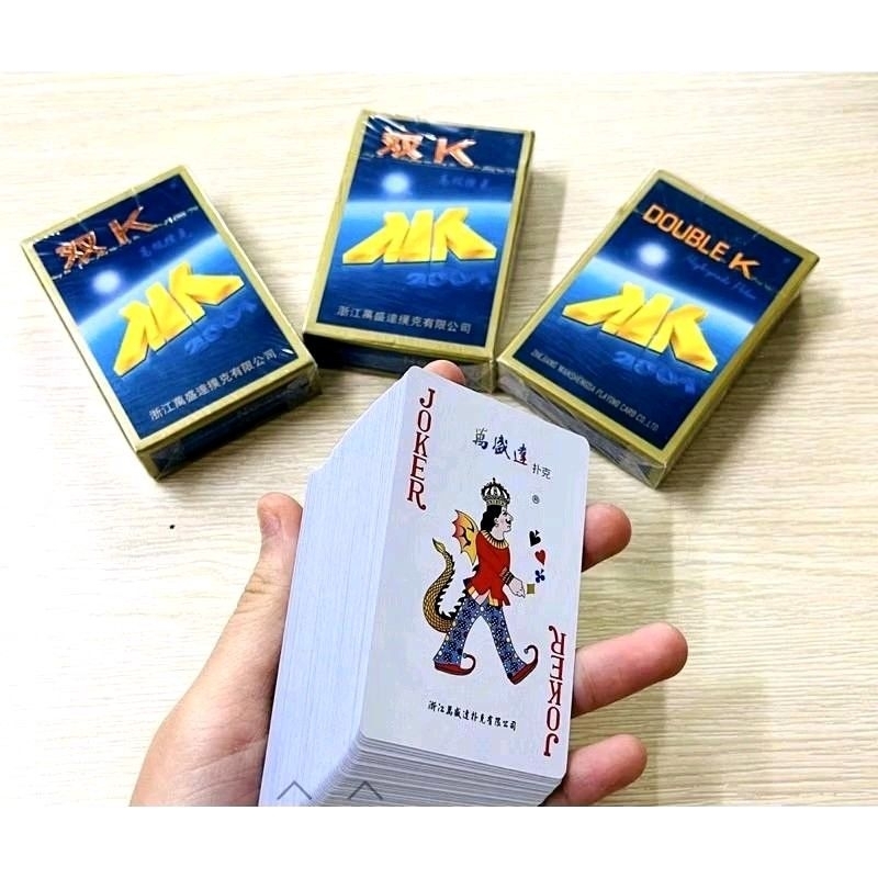 Bộ Bài Tây 52 Lá Double K 2 bộ, 10 bộ