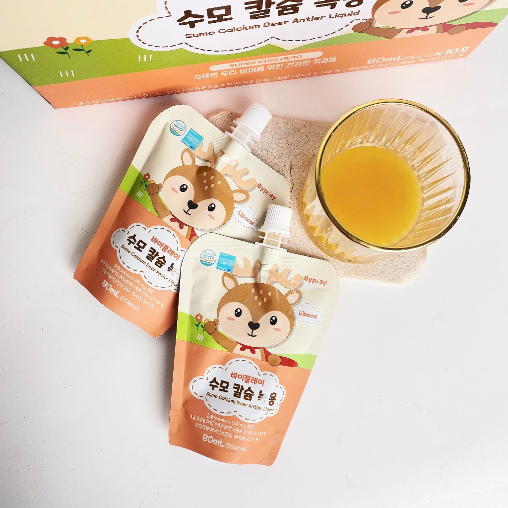 Gạc Hươu Non Canxi SUMO Hỗ Trợ Tăng Cân, Tăng Cao, Giúp Bé Ăn Ngon