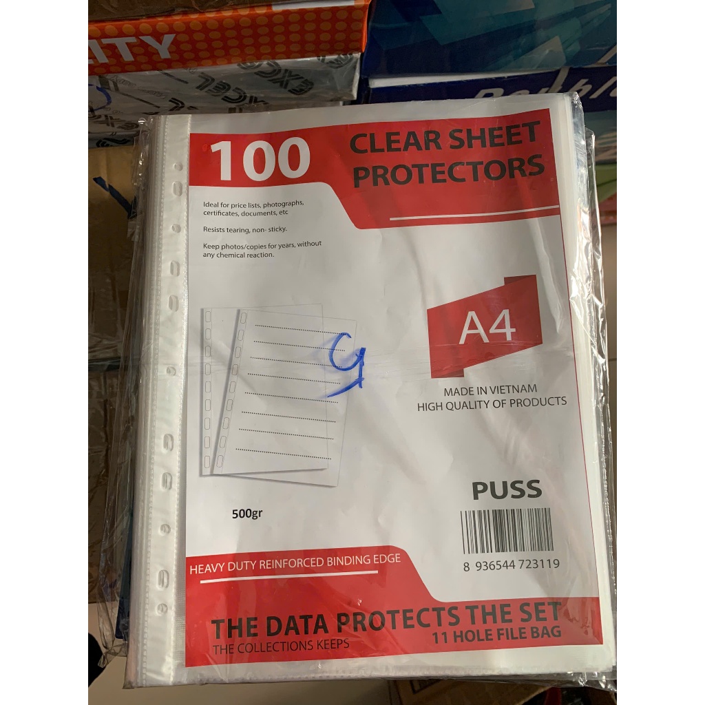 Bìa lỗ A4 - 460g (100 cái / xấp)