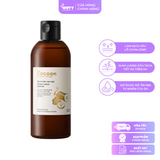 Gel Rửa Mặt Cocoon Bí Đao Giúp Giảm Dầu & Ngừa Mụn Winter Melon Cleanser (310ml)