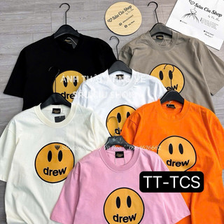 ÁO THUN IN MẶT CƯỜI form rộng chất cotton thấm hút xịn hàng sẵn cổ tròn