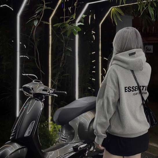 [5 Màu]Áo hoodie Essentials In Nổi Nam Nữ Tchipz Form Rộng Chất Vải Nỉ Bông Cao Cấp Full Tag Mac | BigBuy360 - bigbuy360.vn