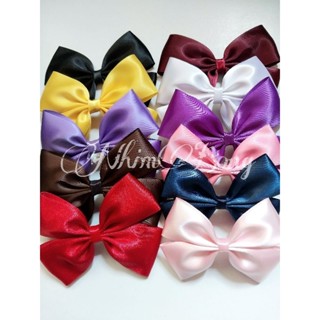 Set 5 nơ lụa, nơ voan, nơ gân nhiều size (N30)