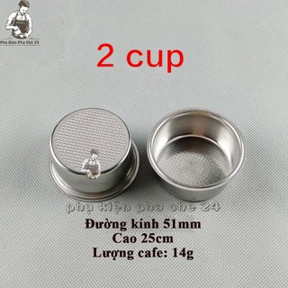 Filter 51mm - Giỏ Lọc Đơn Đôi 51mm - Basket 51mm