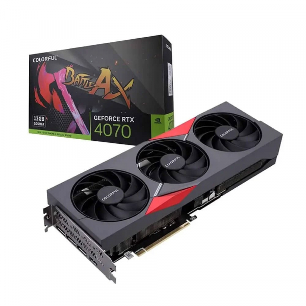 VGA Colorful GeForce RTX 4070 NB EX-V 12GB DDR6X 3 Fan new